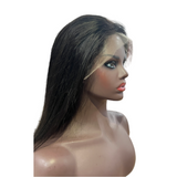Straight HD Full Frontal 13*4 Lace Wig Naturlal Black