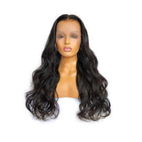 Body Wave HD Full Frontal 13*4 Lace Wig Naturlal Black
