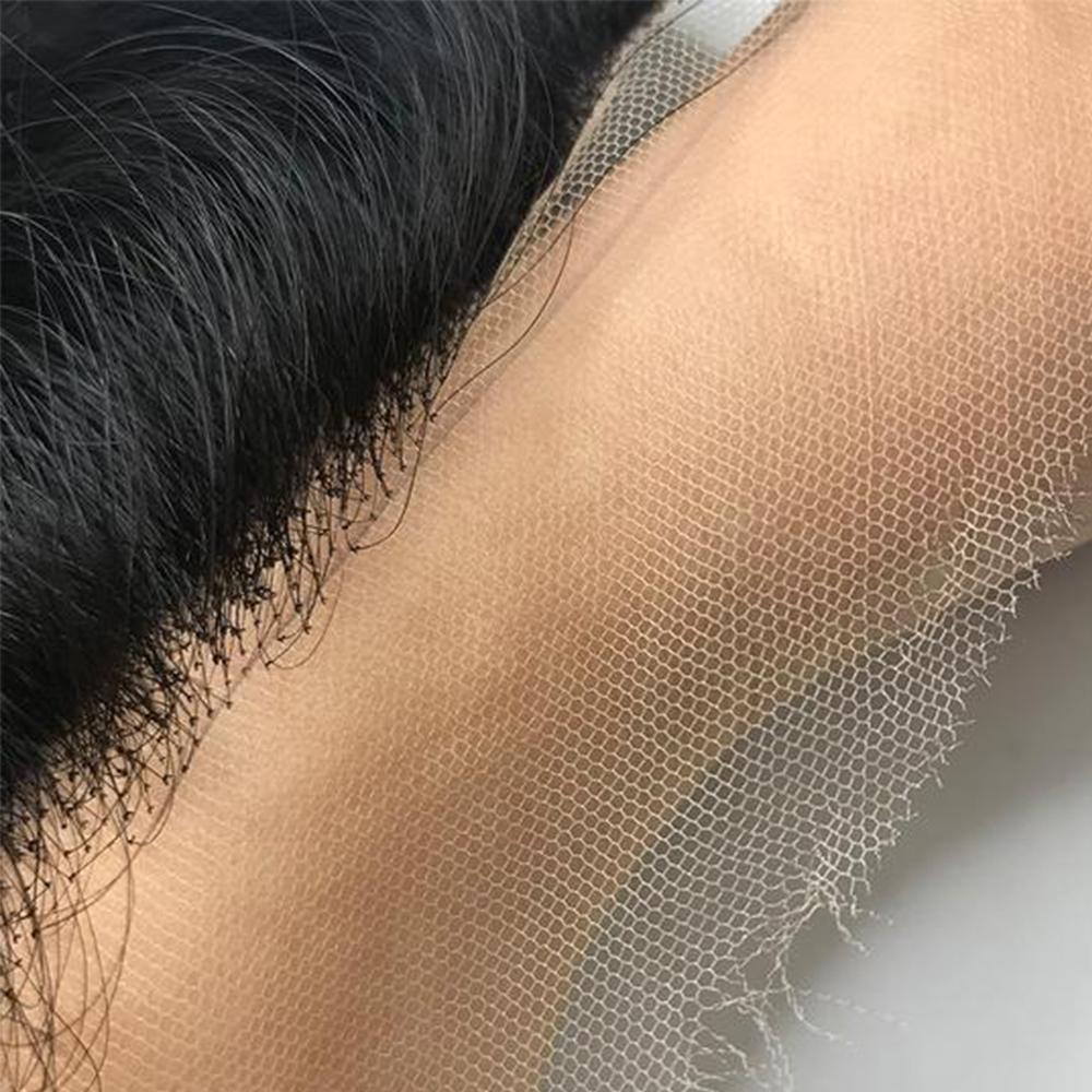 Straight 5x5  Invisible HD Closure Lace Wig Naturlal Black 180% Density