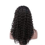 Deep Wave HD Full Frontal 13*4 Lace Wig Naturlal Black